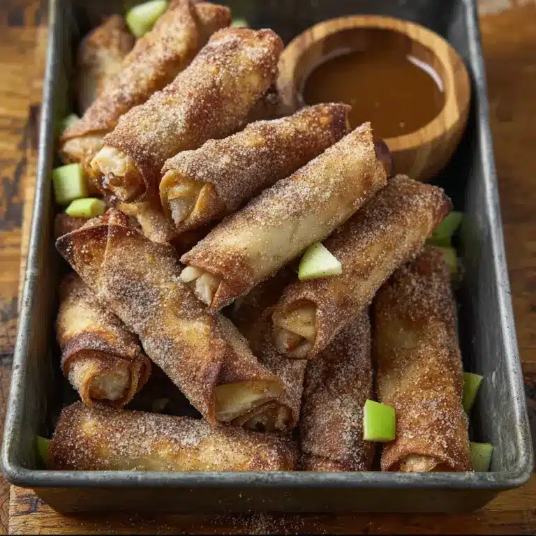Apple Pie Egg Rolls Recipe