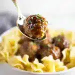 Crockpot Meatballs and Gravy Recipe