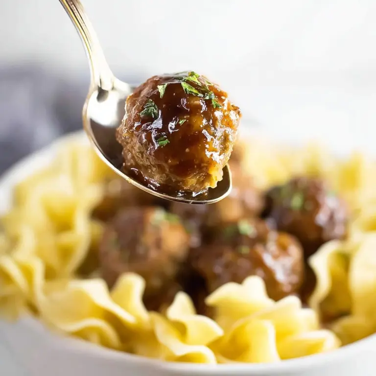 Crockpot Meatballs and Gravy Recipe