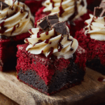 Vampire Bite Red Velvet Brownies Recipe