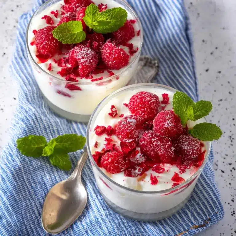 Raspberry Cheesecake Overnight Oats Recipe