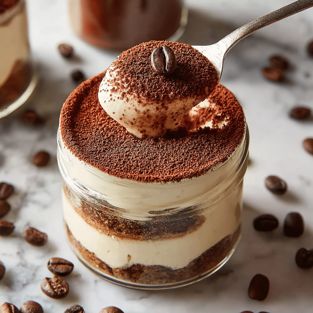Tiramisu Overnight Oats Recipe - Recipe Image