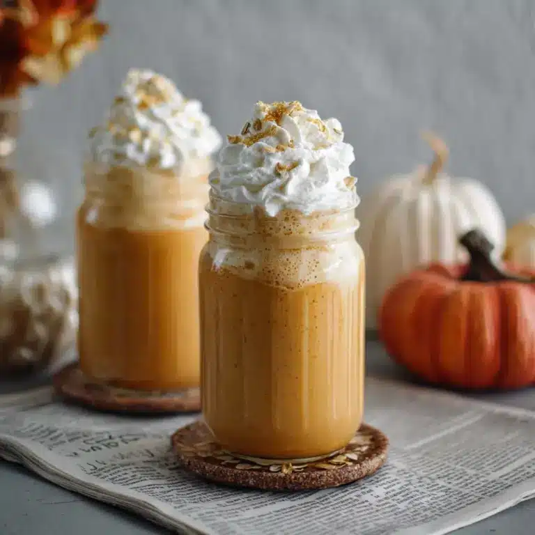 Pumpkin Spice Latté Smoothie Recipe