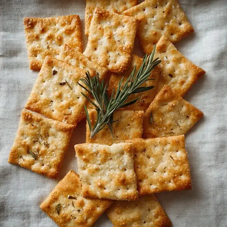 Savory Artisan Crackers Recipe