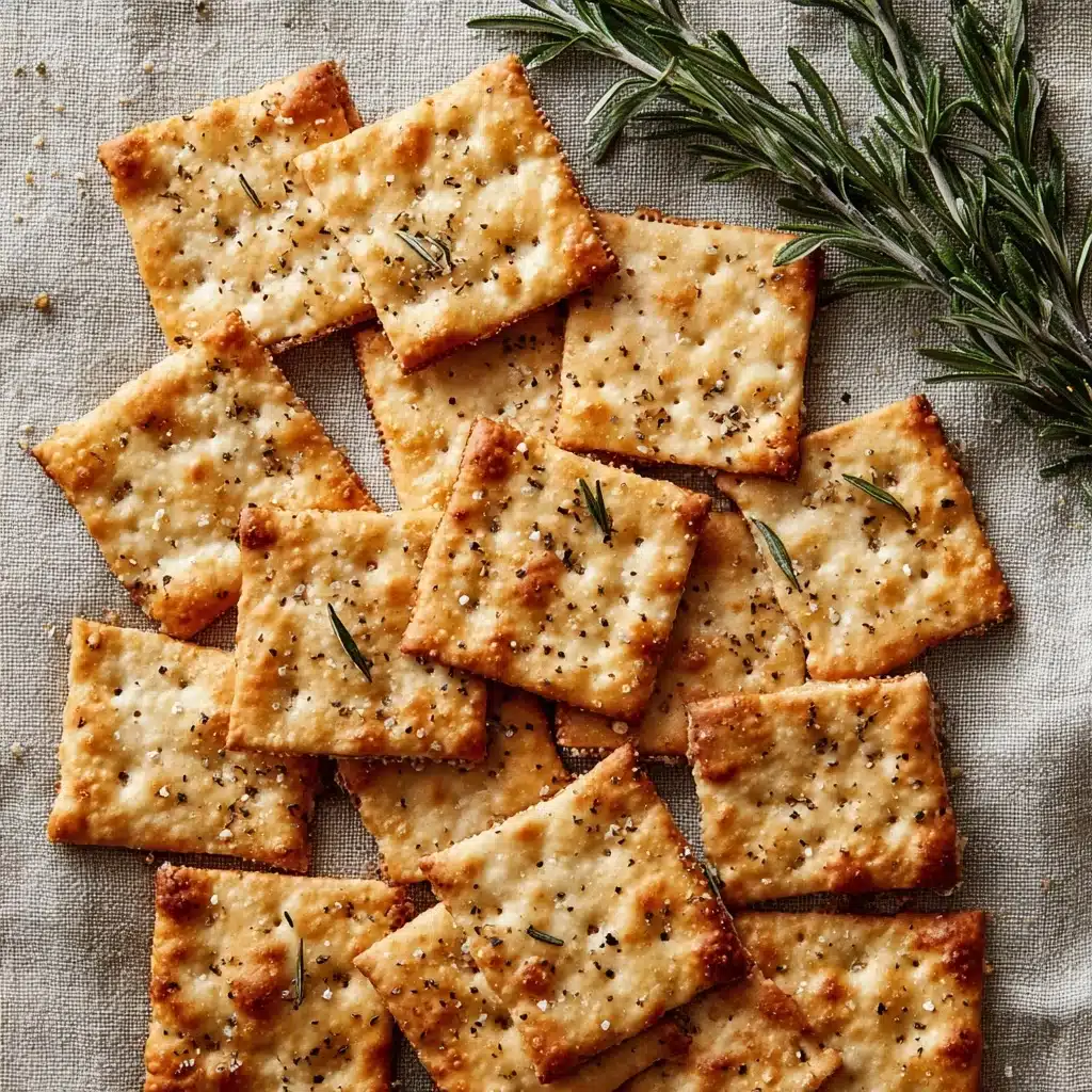 Savory Artisan Crackers Recipe - Recipe Image