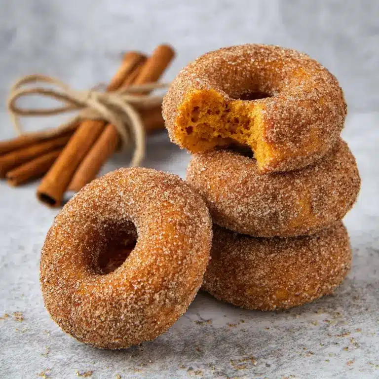 Spiced Apple Cider Baked Donuts Recipe