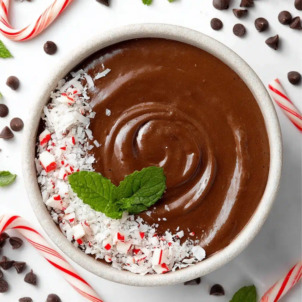Peppermint Mocha Smoothie Bowl Recipe - Recipe Image