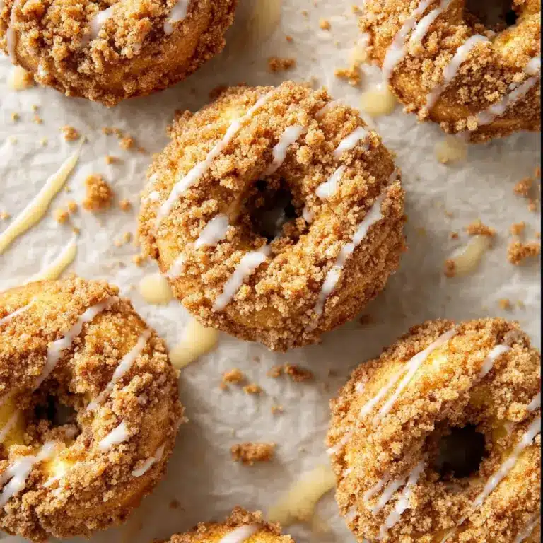 Coffee Cake Donuts Recipe