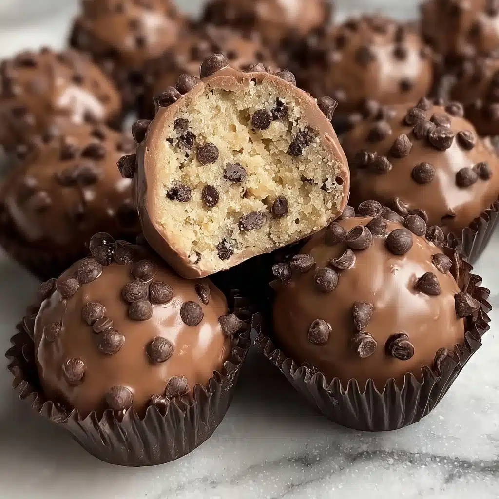 Chocolate Chip Cookie Dough Protein Balls! Recipe - Recipe Image