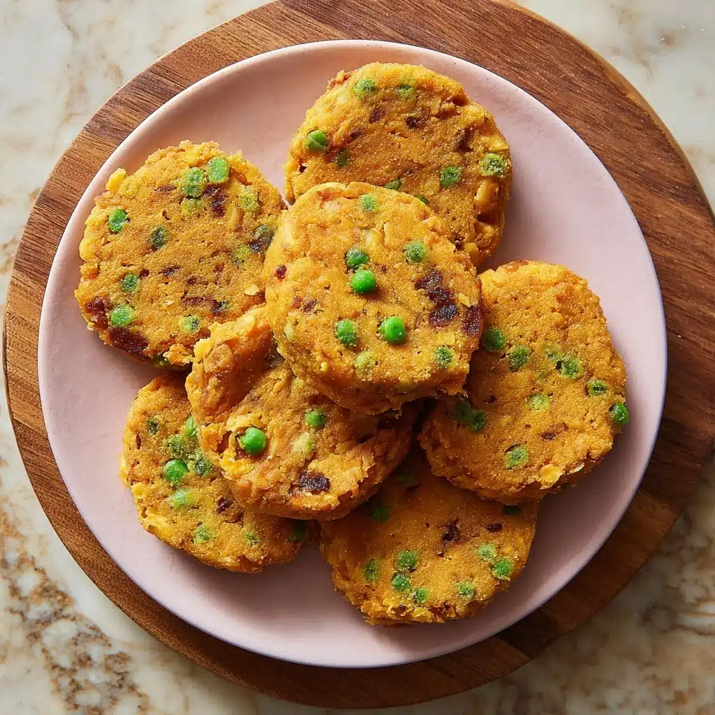 Easy Green Pea Patties Recipe - Recipe Image