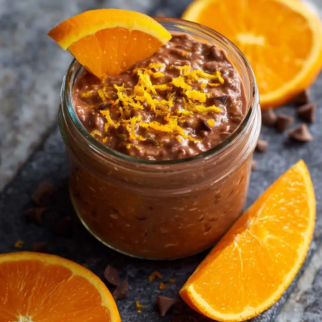Chocolate Orange Overnight Oats Recipe - Recipe Image
