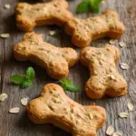 Mint & Oatmeal Crunch Biscuits for Your Pup Recipe