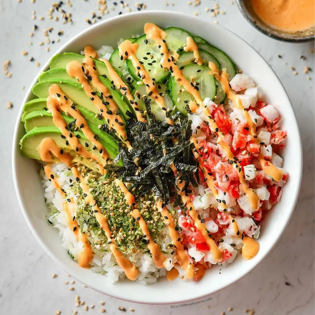 California Sushi Bowls Recipe - Recipe Image