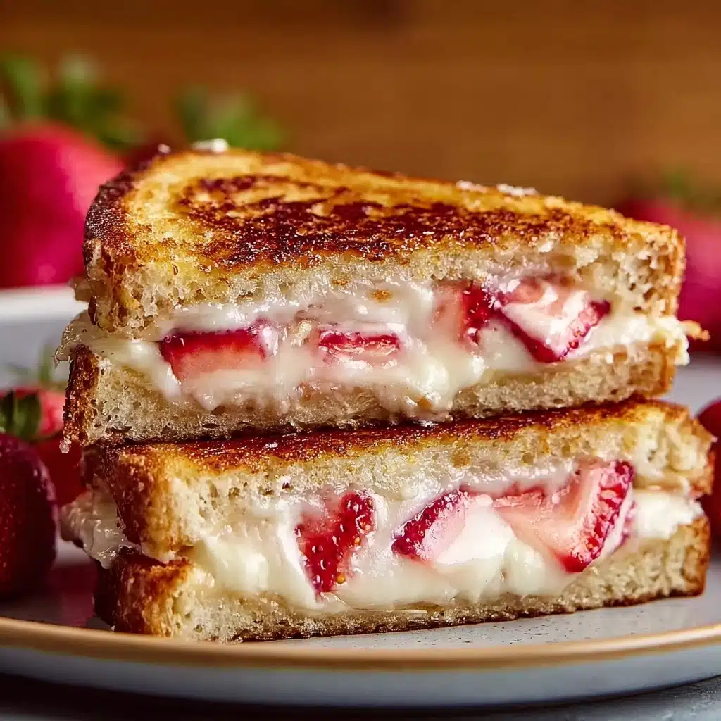 Fried Strawberry Cheesecake Sandwiches Recipe