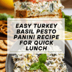 Easy Turkey Basil Pesto Panini Recipe