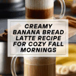 Viral Banana Bread Latte Recipe
