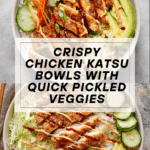Crispy Chicken Katsu Bowls Recipe