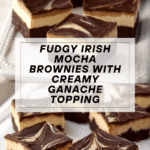 Fudgy Layered Irish Mocha Brownies Recipe