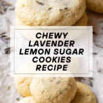 Lavender Lemon Sugar Cookies Recipe