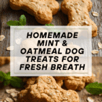 Mint & Oatmeal Crunch Biscuits for Your Pup Recipe
