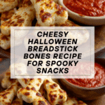 Cheesy Halloween Breadstick Bones Recipe