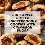 Apple Butter Snickerdoodle Cookies Recipe