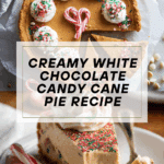 White Chocolate Candy Cane Pie Recipe