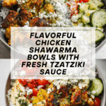 Chicken Shawarma Bowls Recipe
