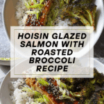 Hoisin Glazed Salmon with Roasted Broccoli Recipe