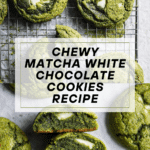 Matcha White Chocolate Cookies Recipe