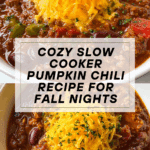 Slow Cooker Pumpkin Chili Recipe