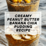 Peanut Butter Banana Chia Pudding Recipe