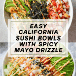 California Sushi Bowls Recipe