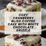 Cranberry Bliss Coffee Cake RECIPE