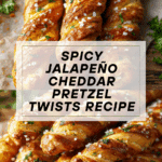 Jalapeño Cheddar Pretzel Twists Recipe
