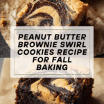 Peanut Butter Brownie Swirl Cookies Recipe