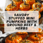 Stuffed Mini Pumpkins Recipe