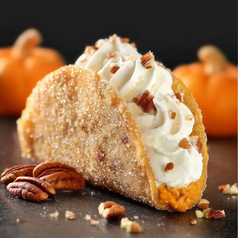 Pumpkin Pie Tacos Recipe