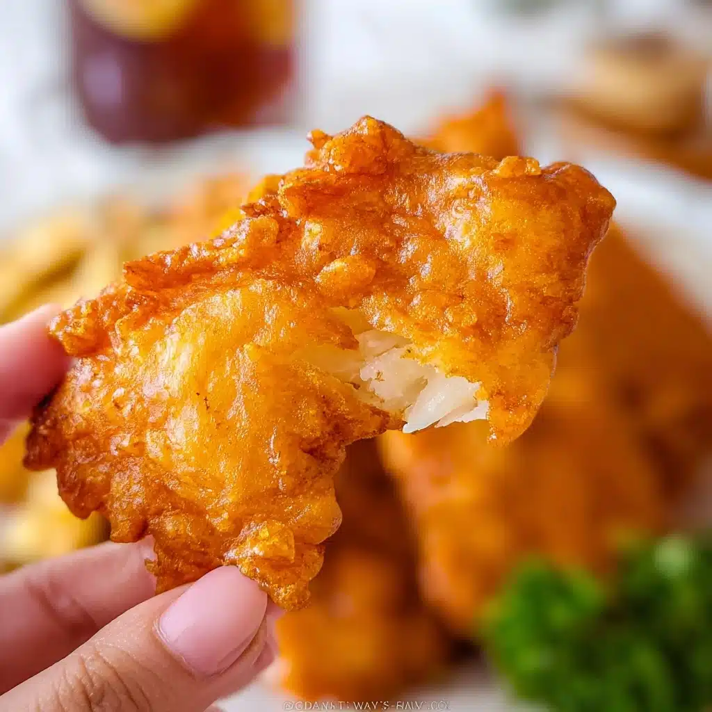 Crispy Beer Batter Fish Recipe - Recipe Image