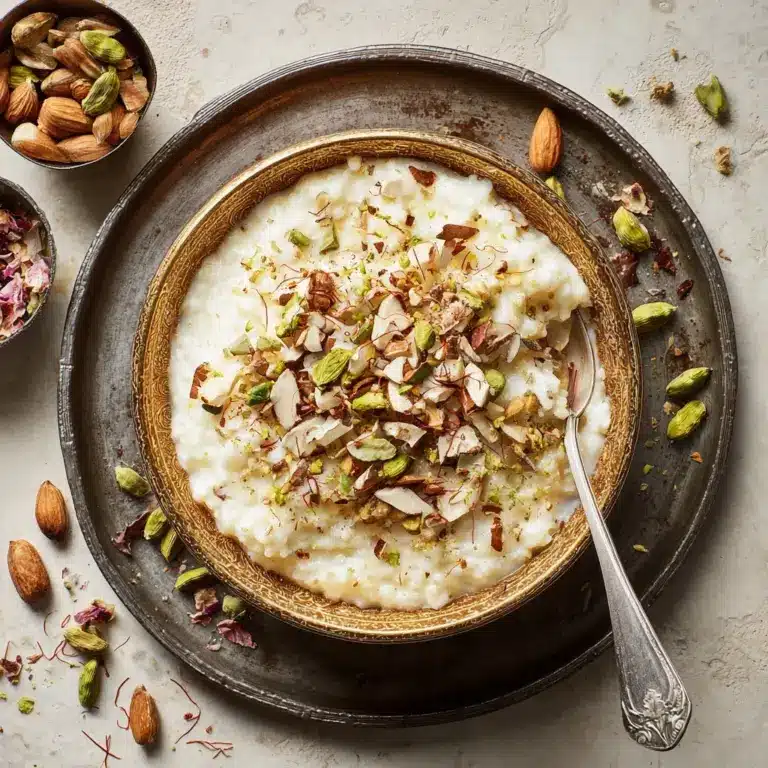Creamy Kheer (Indian Rice Pudding) Recipe
