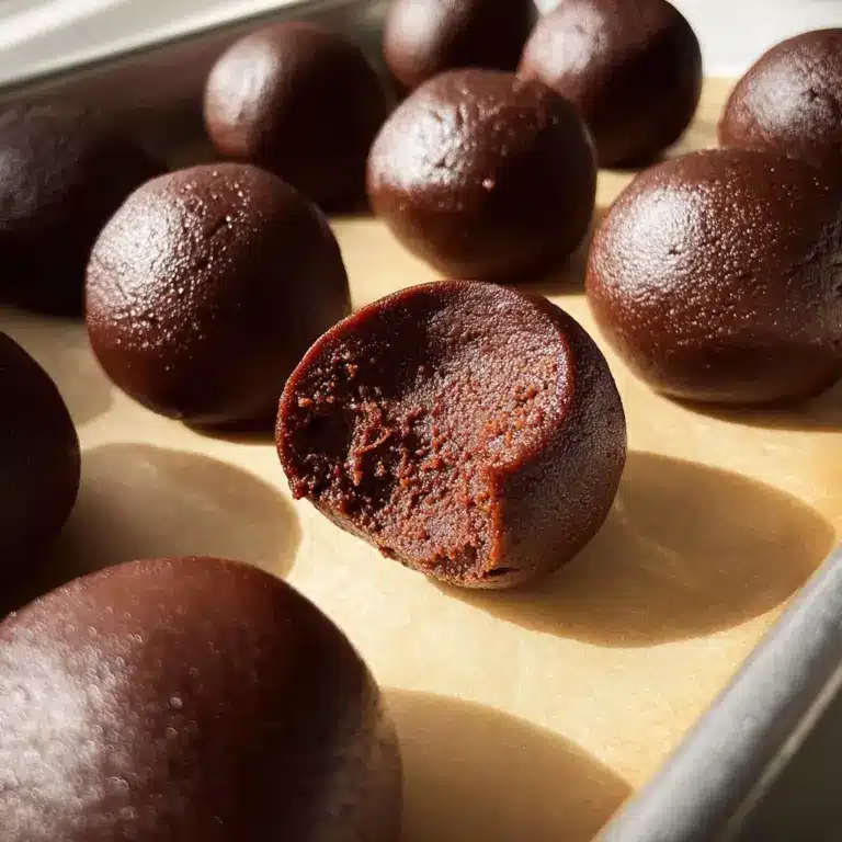 Mocha Energy Bites (No Nuts, Paleo) Recipe