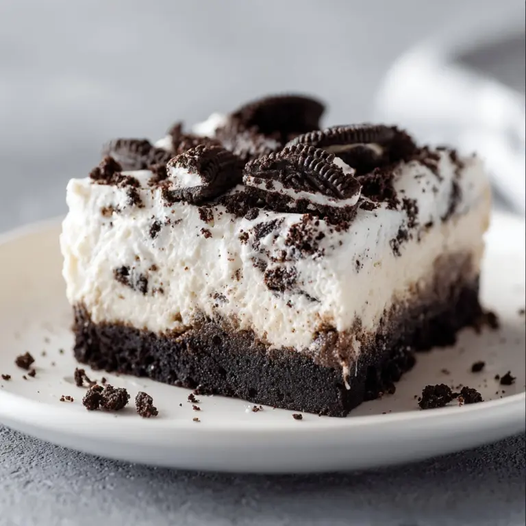 Oreo Cookie Poke Cake Recipe