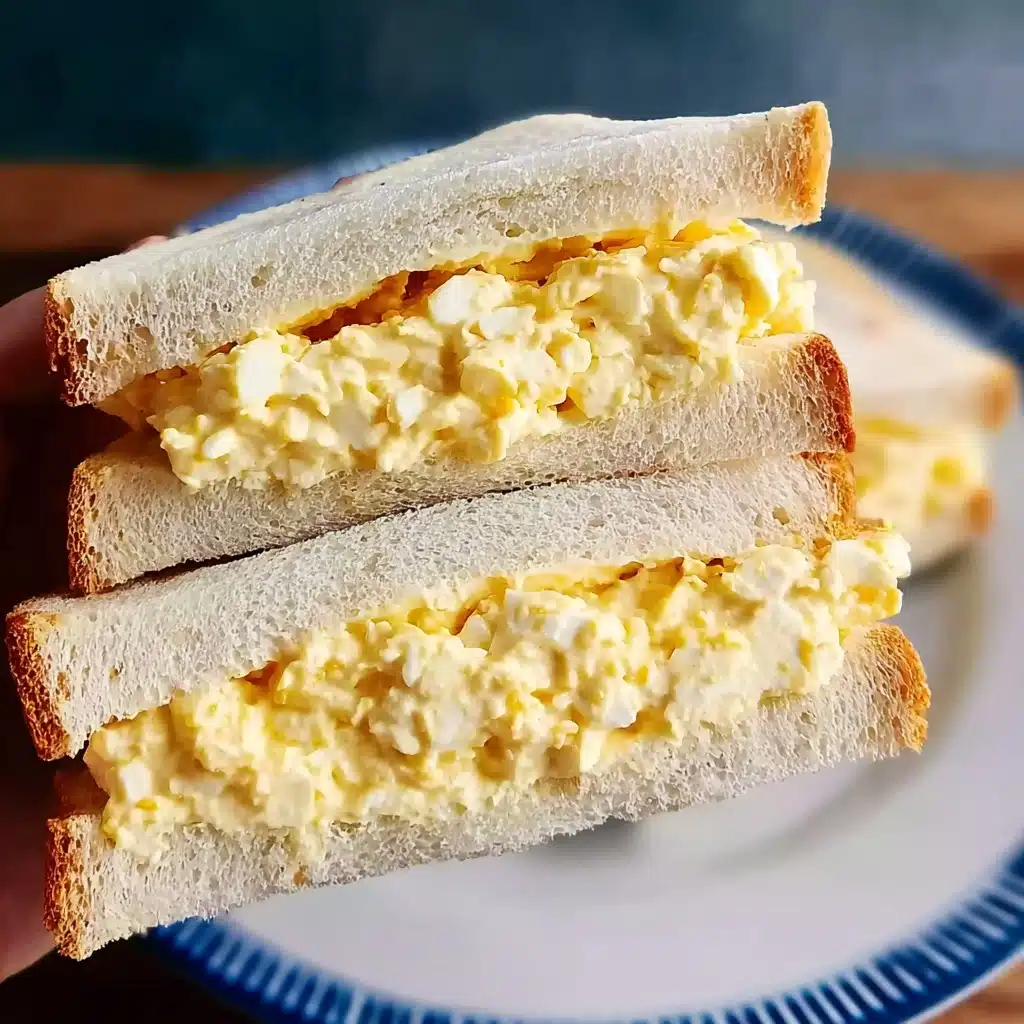 Japanese Egg Sandwich - Tamago Sando Recipe - Recipe Image
