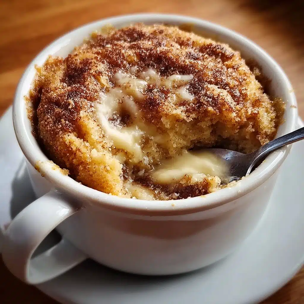 2-Minute Apple Mug Cake Recipe - Recipe Image