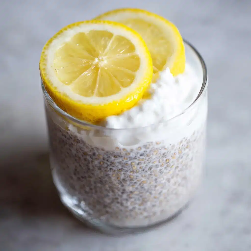 Lemon Chia Pudding Recipe - Recipe Image