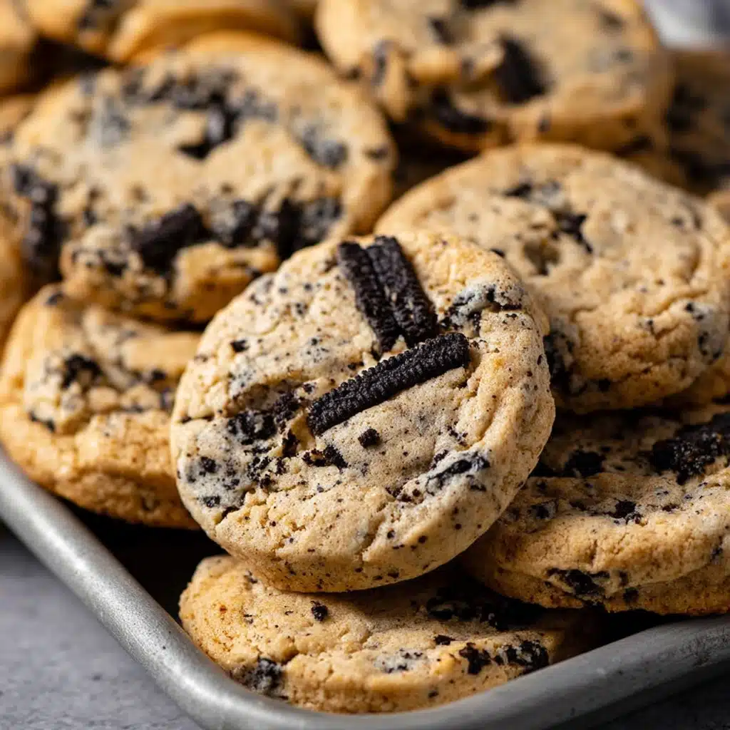 Cookies 'n Cream Peanut Butter Cookies Recipe - Recipe Image