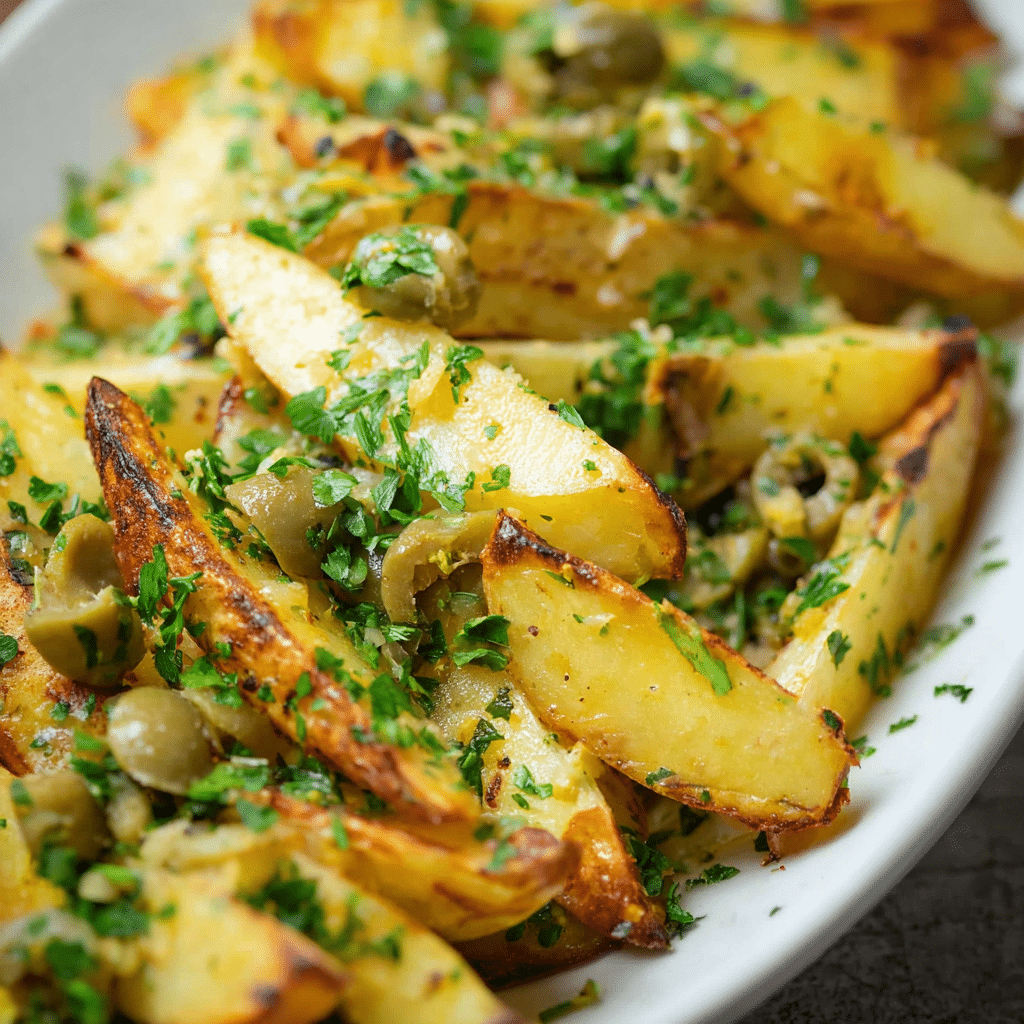 Easy Horseradish Roasted Potatoes Recipe - Recipe Image