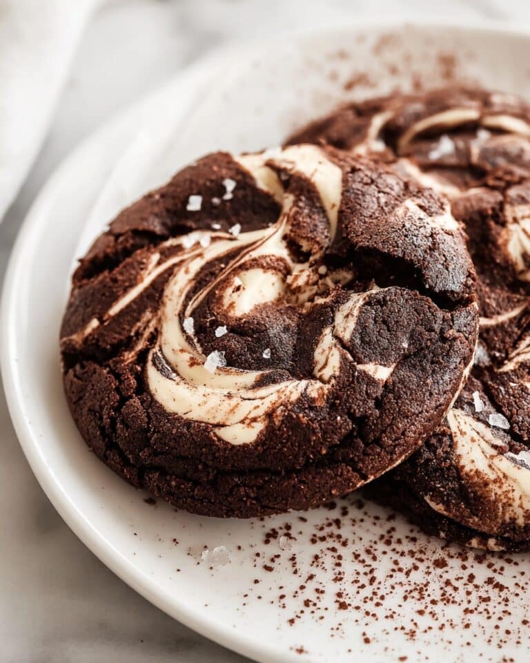 Chocolate Marshmallow Swirl Cookies Recipe