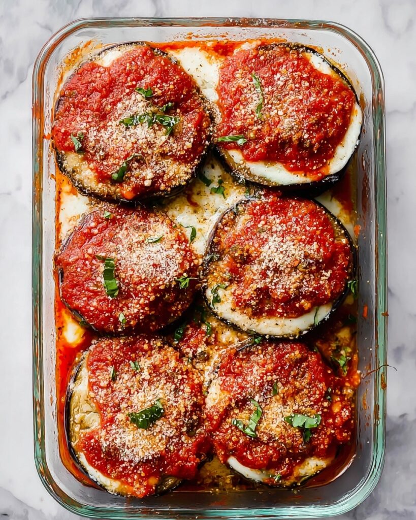 Baked Eggplant Parmesan Recipe