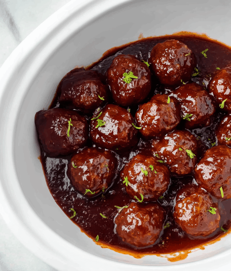 Grape Jelly Meatballs Recipe